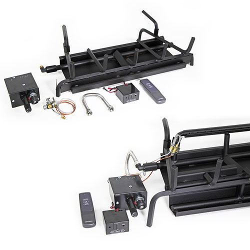Pilot: Standing Pilot System
Power: Millivolt
Design: Low Prole Side Mount
Operations: Variable Flame Remote Only
Max Inlet 14” W.C.
Valve: Valve Temp Rating 225°
NG: (NG) 7” W.C. 120,000 BTU’s
LP: (LP) 7”-14” W.C. 120,000 BTU’s 

Sizing Chart