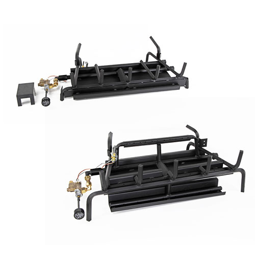 Pilot: Standing Pilot System
Power: Millivolt
Design: Low Prole Side Mount
Operations: Manual On/O Operations ONLY
Max Inlet 14” W.C.
Valve: Valve Temp Rating 300°
NG: (NG) 90,000 BTU’s
LP: (LP) 90,000 BTU’s 

Sizing Chart