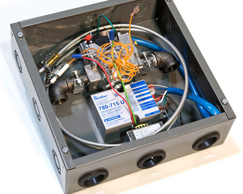 Part Number: EIS-OUTDOOR/EIS-OUTDOOR-LP
Pilot: Non-Standing Pilot / 6’-10’ Pilot Assembly
On-Demand System: Pilot On-Demand System
Power: 24V Electronic Ignition
Design: In-Wall Design
Assembly: 
Operations: On/Off Operations ONLY
Max Inlet 14” W.C.
Valve: Valve Temp Rating 175°
NG: (NG) 3”-7” W.C. 200,000 BTU’s
LP: (LP) 8”-14” W.C. 320,000 BTU’s
Valve Breakdown