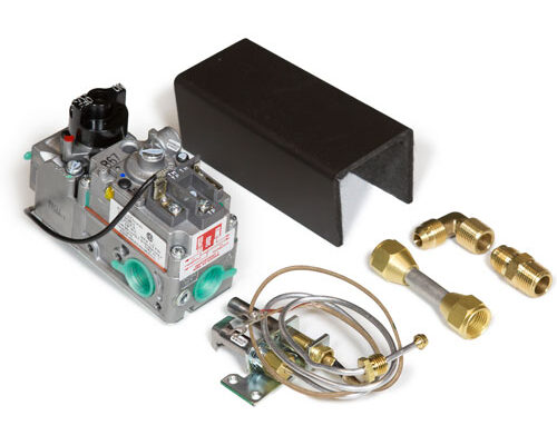 Part Number: MVQMK-N/LP
Pilot: Standing Pilot System
On-Demand System: 
Power:
Design: Low Profile Design
Assembly: 
Operations: On/Off Operations ONLY
Max Inlet 14” W.C.
Valve: Valve Temp Rating 175°
NG:(NG) 3”-5” W.C. 70,000 BTU’s
LP:(LP) 8”-12” W.C. 110,000 BTU’s
Valve Breakdown